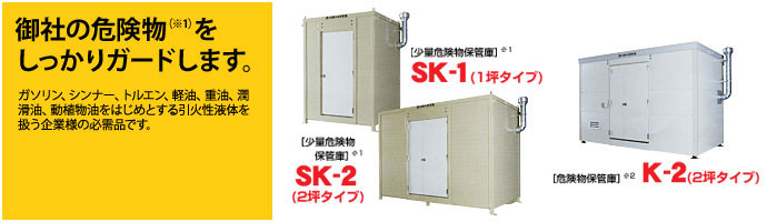 コンテナ型危険物貯蔵庫