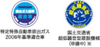 特定特殊自動車排ガス2006年基準適合車 国土交通賞超低騒音型建設機械(申請中)※